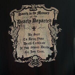 Torrid Haunted mansion Disney shirt